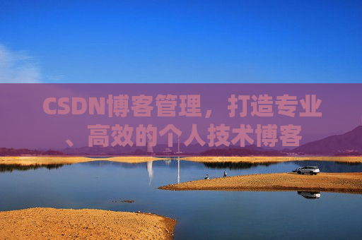 CSDN博客管理，打造专业、高效的个人技术博客